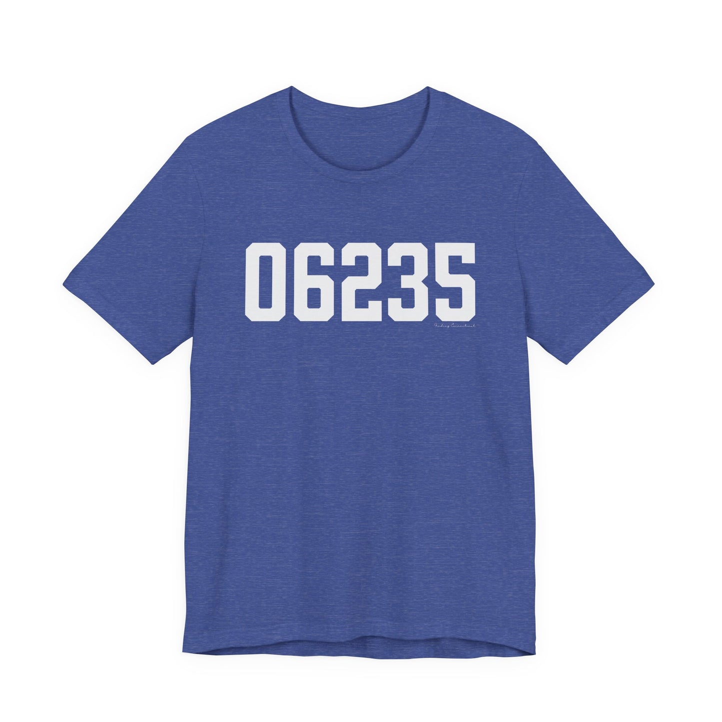 06235 Chaplin CT Zip Code Unisex Jersey Short Sleeve T-Shirt