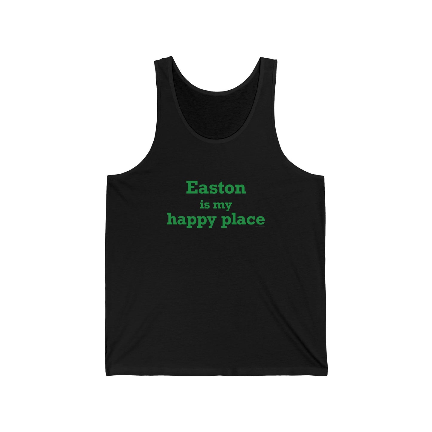 Easton Is My Happy Place Unisex Jersey Tank Top