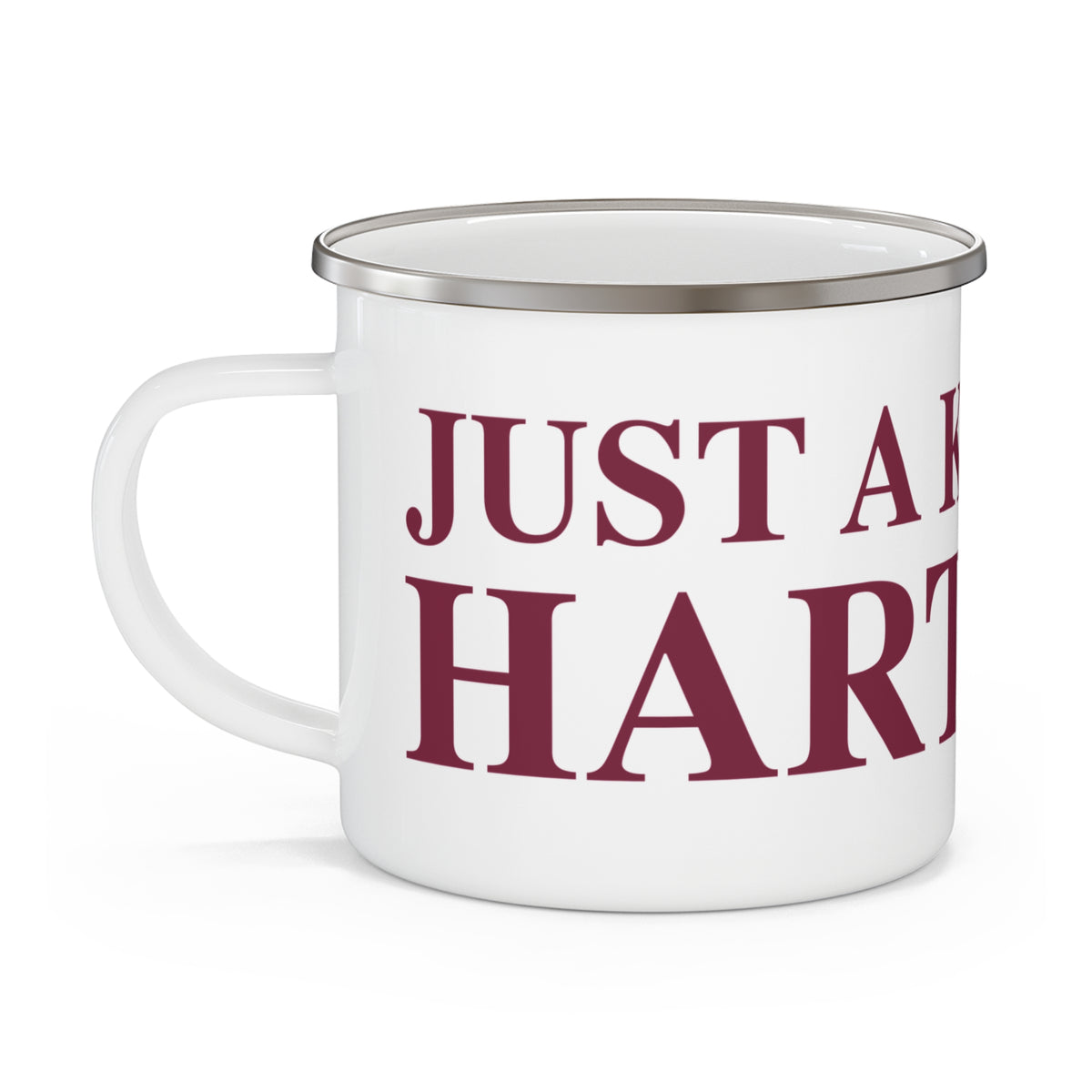 Just a kid from Hartland Camping Mug