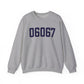 06067 Rocky Hill Connecticut Zip Code Heavy Blend™ Crewneck Sweatshirt