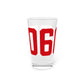 06607 Bridgeport Connecticut Zip Code Pint Glass, 16oz