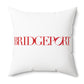 41 Tilt Bridgeport Spun Polyester Square Pillow