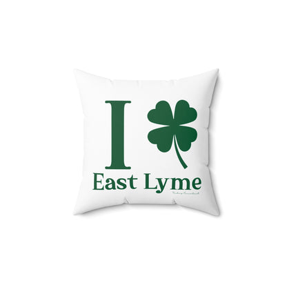 I Clover East Lyme Spun Polyester Square Pillow