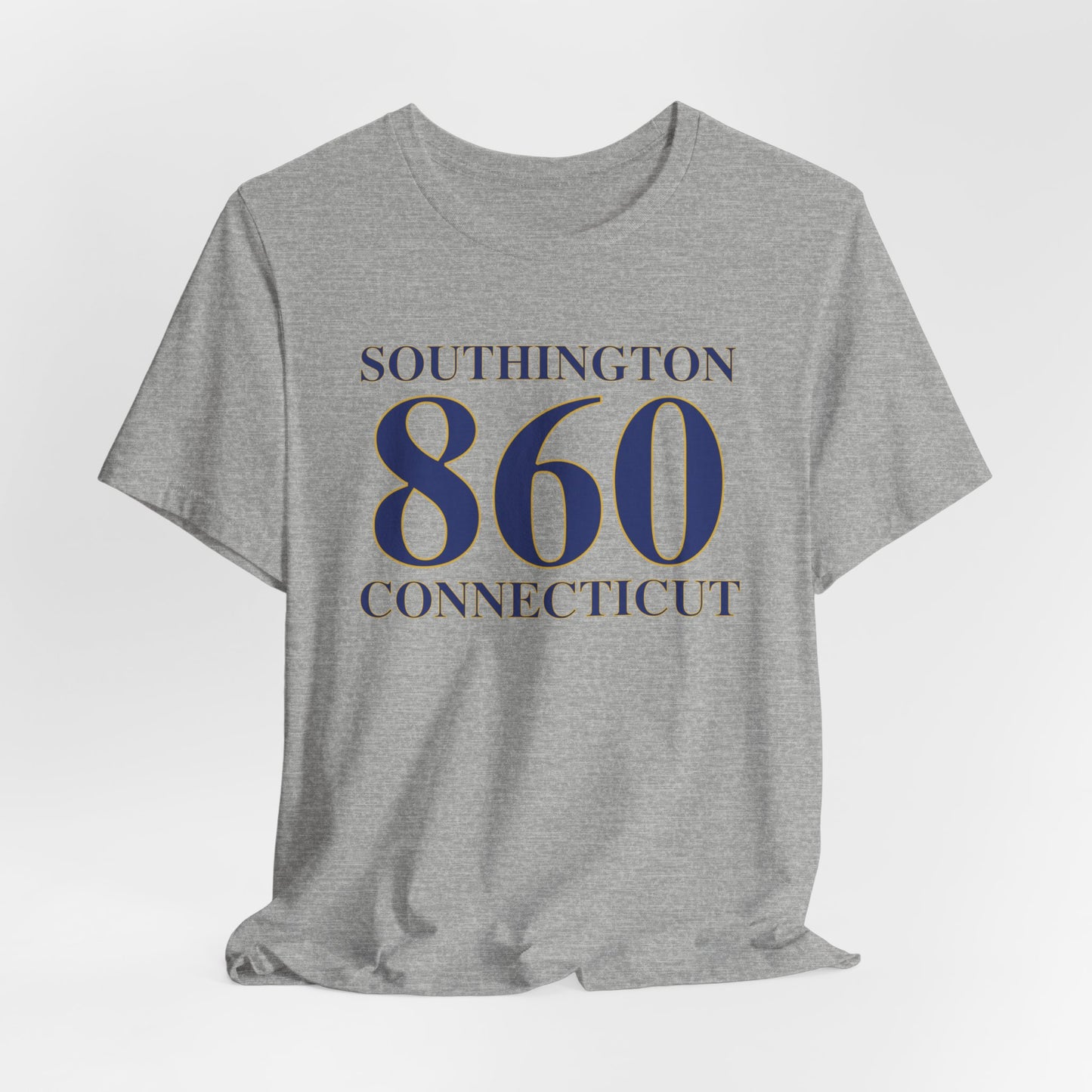 Southington 860 Connecticut Unisex Jersey Short Sleeve Tee