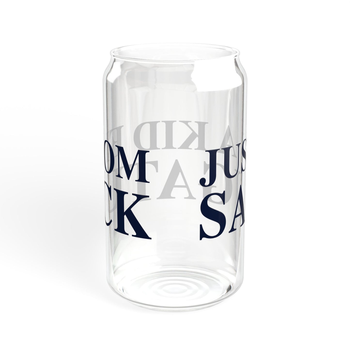 Just a kid from Saugatuck Sipper Glass, 16oz