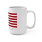 Derby Connecticut Flag Mug 15oz
