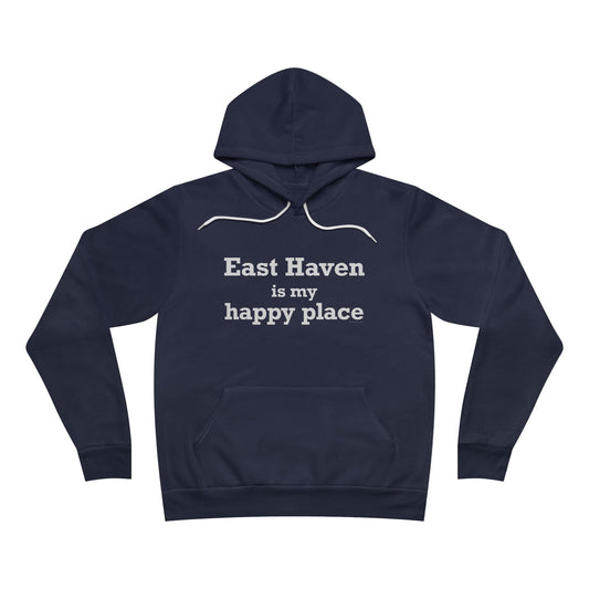 East Haven Is My Happy Place Unisex Sponge Fleece Pullover Hoodie