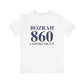 Bozrah 860 Connecticut Unisex Jersey Short Sleeve T-Shirt