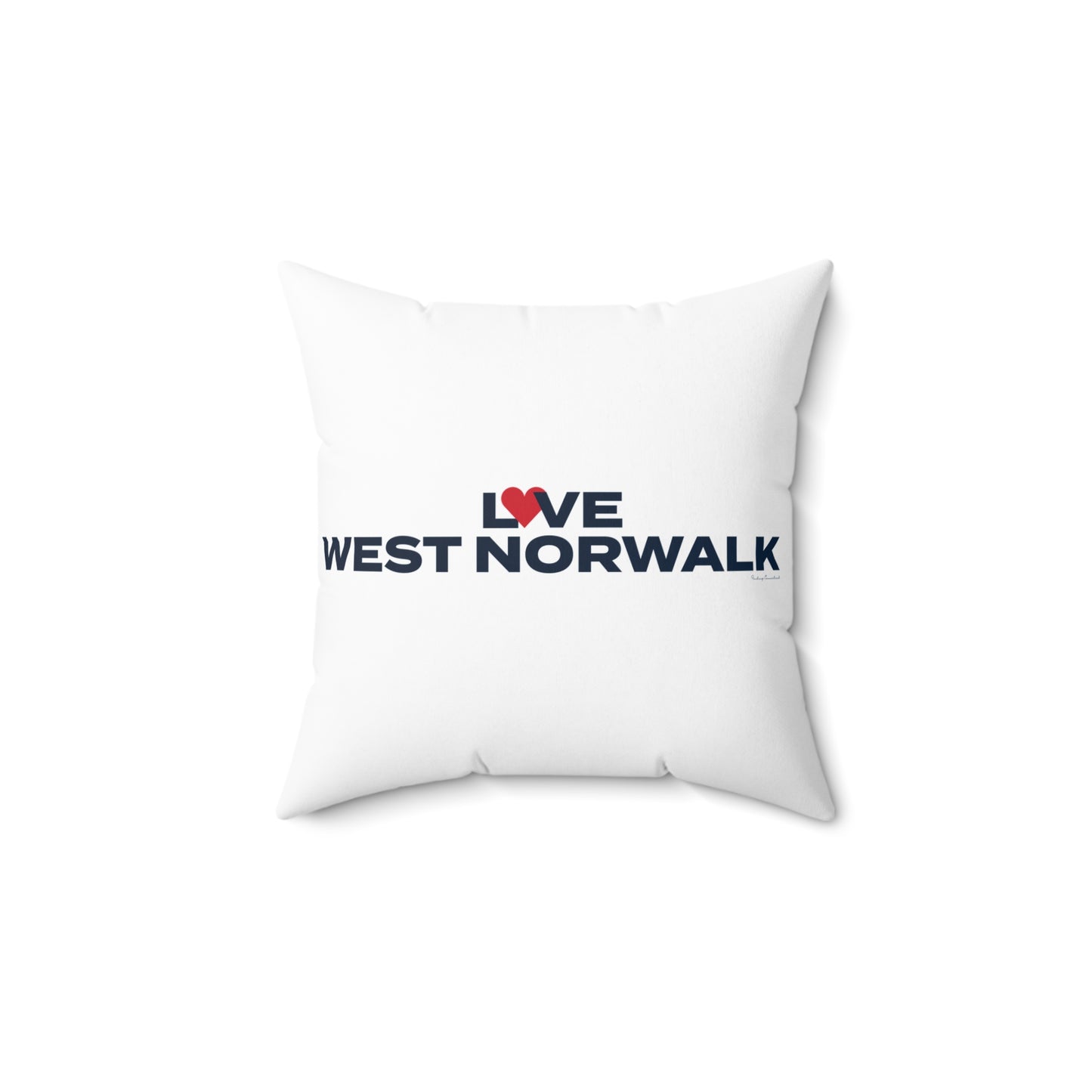 Love West Norwalk Spun Polyester Square Pillow