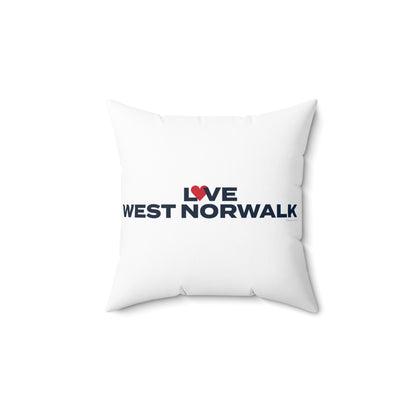 Love West Norwalk Spun Polyester Square Pillow