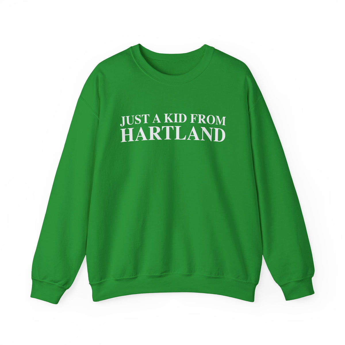 Just a kid from Hartland Unisex Heavy Blend™ Crewneck Sweatshirt