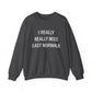I Really Really Miss East Norwalk Unisex Heavy Blend™ Crewneck Sweatshirt