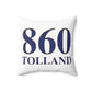 860 Tolland Spun Polyester Square Pillow