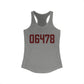 06478 Oxford Connecticut Zip Code Women's Ideal Racerback Tank Top