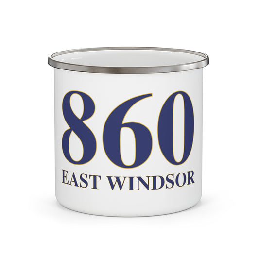 860 East Windsor Enamel Camping Mug