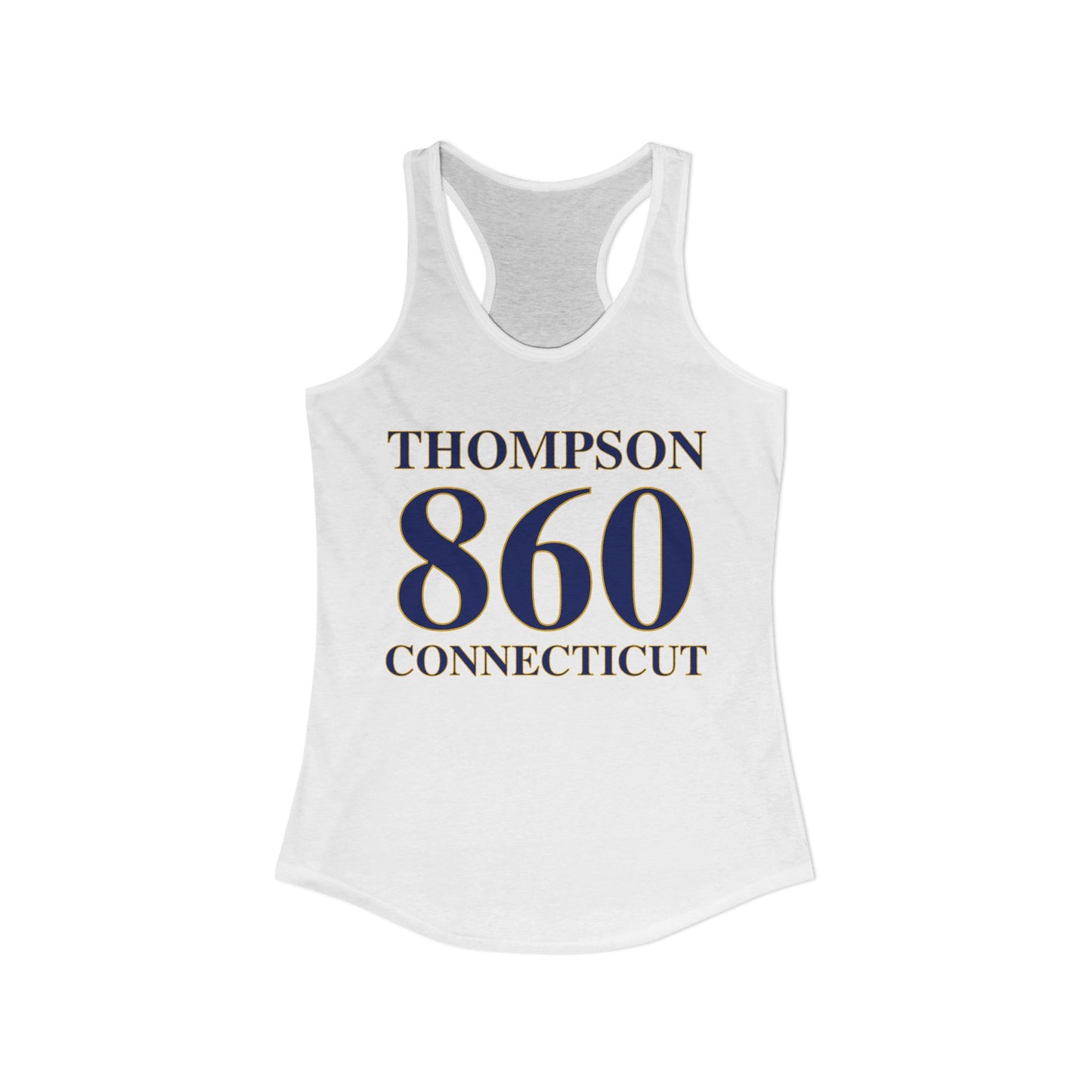 Thompson 860 Connecticut Women's Ideal Racerback Tank Top