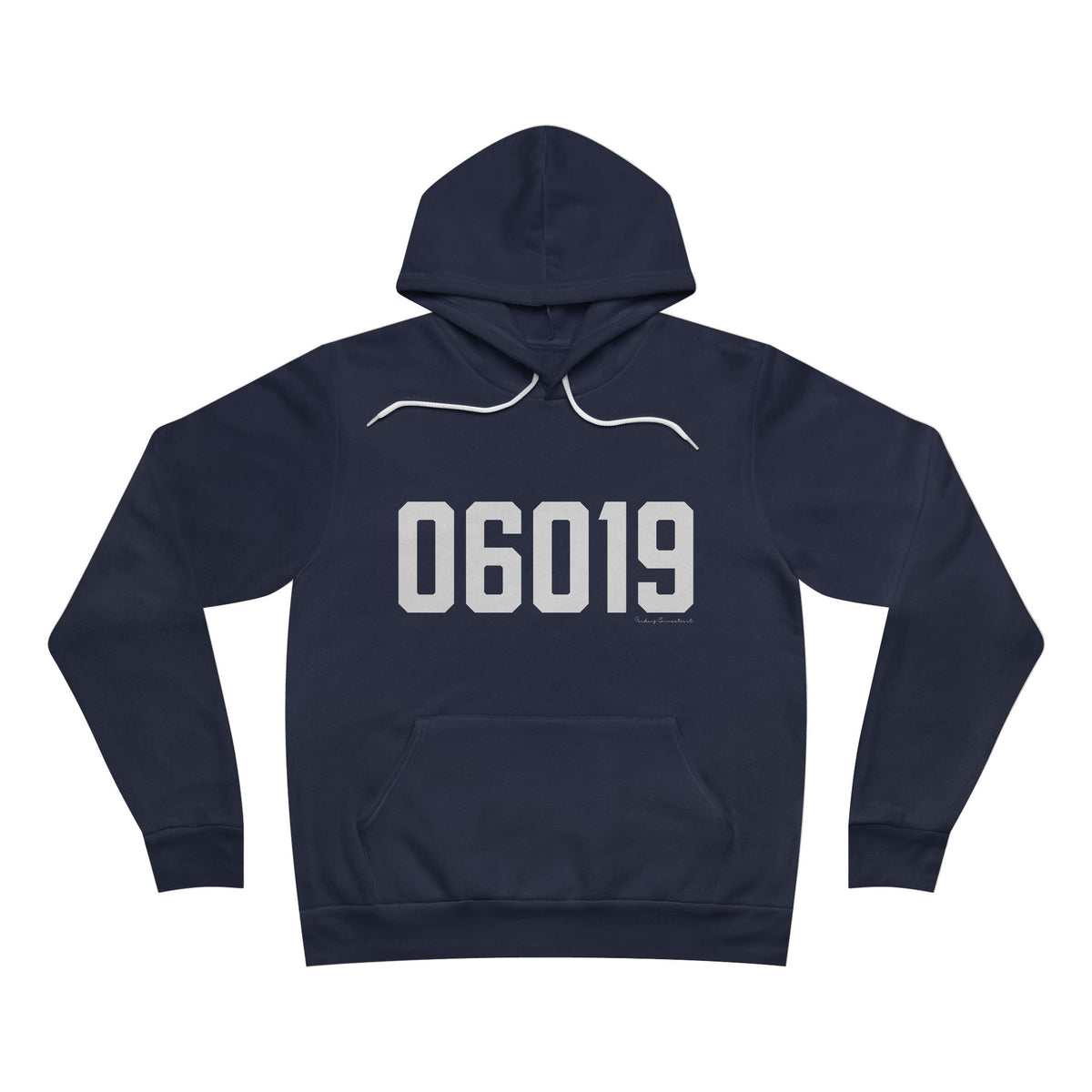 06019 Canton CT Zip Code Sponge Fleece Pullover Hoodie