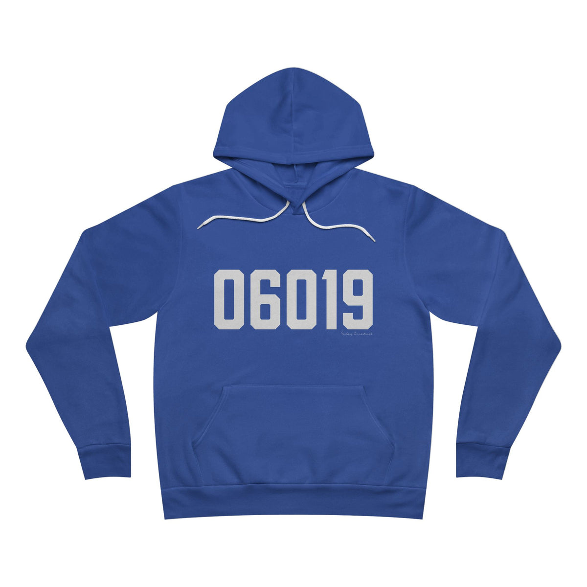 06019 Canton CT Zip Code Sponge Fleece Pullover Hoodie
