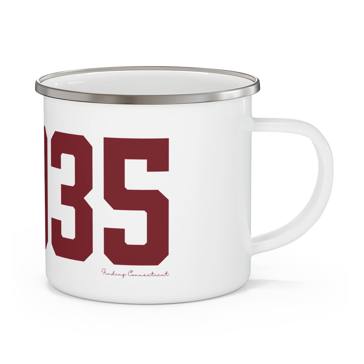 06035 Granby Connecticut Zip Code Enamel Camping Mug