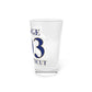 Orange 203 Connecticut Pint Glass, 16oz