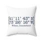 Wilton Coordinates Spun Polyester Square Pillow