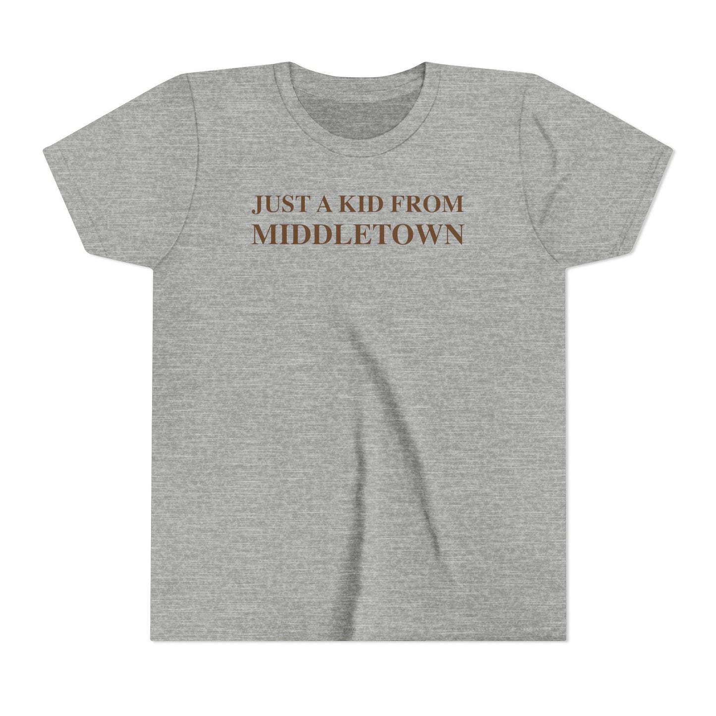 Just a kid from Middletown Youth Short Sleeve T-Shirt