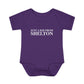Just a kid from Shelton Infant Baby Rib Bodysuit