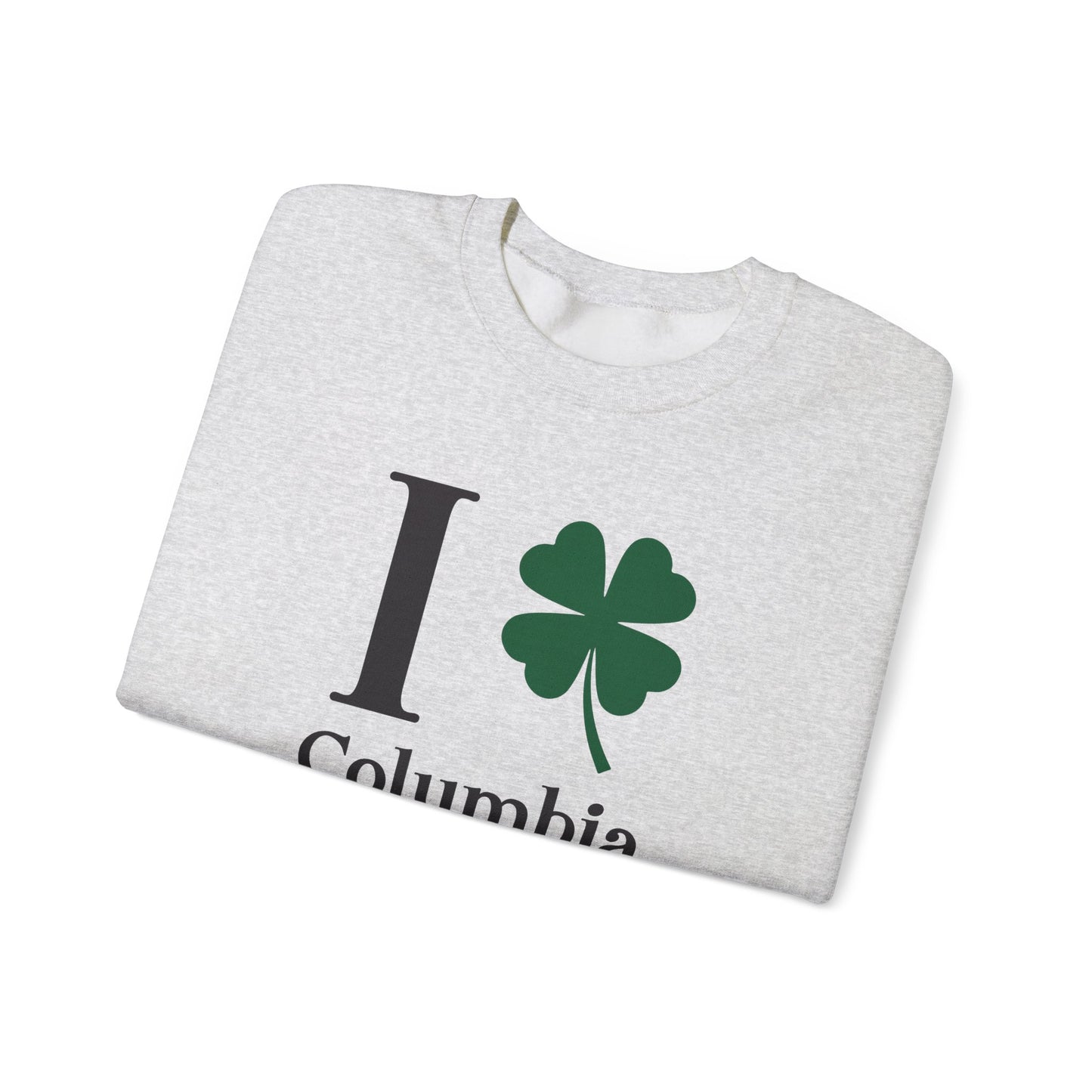 I Clover Columbia Unisex Heavy Blend™ Crewneck Sweatshirt