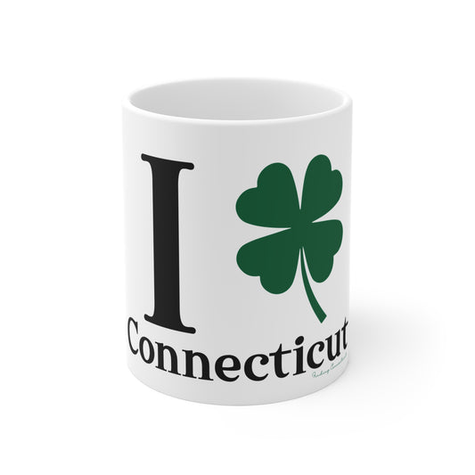 I Clover Connecticut Mug 11oz