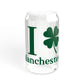 I Clover Manchester Sipper Glass, 16oz