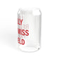 I Really Really Miss Fairfield Sipper Glass, 16oz