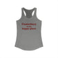 Canterbury is My Happy Place Women's Ideal Racerback Tank Top