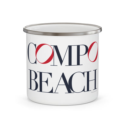 41 Tilt Compo Beach Enamel Camping Mug