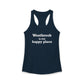 Westbrook is My Happy Place Women's Ideal Racerback Tank Top