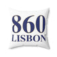 860 Lisbon  Spun Polyester Square Pillow