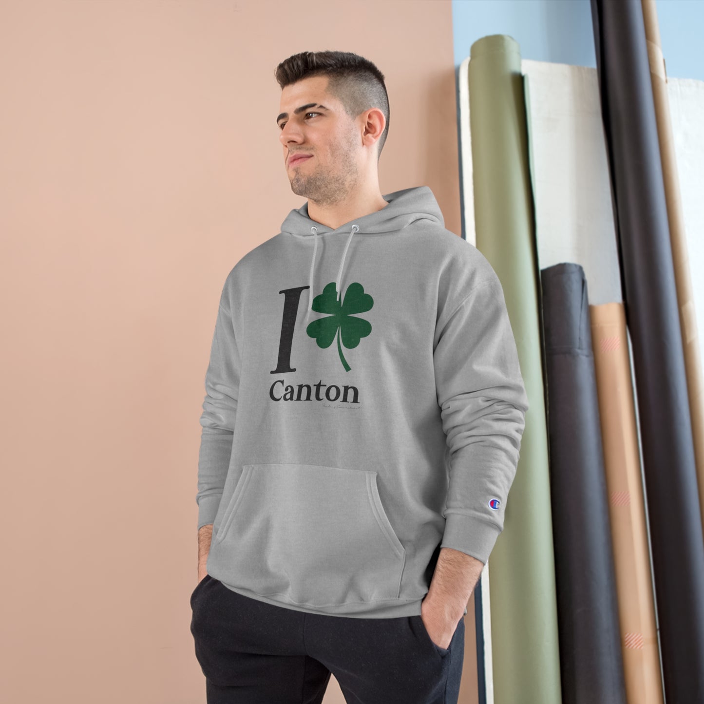 I Clover Canton Champion Hoodie