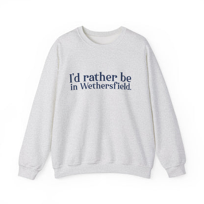I'd rather be in Wethersfield. Unisex Heavy Blend™ Crewneck Sweatshirt