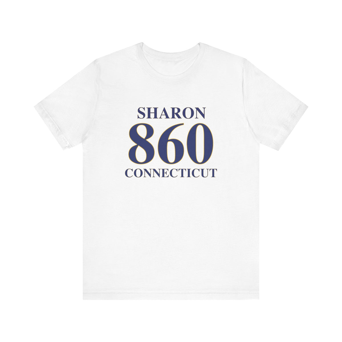 Sharon 860 Connecticut Unisex Jersey Short Sleeve T-Shirt