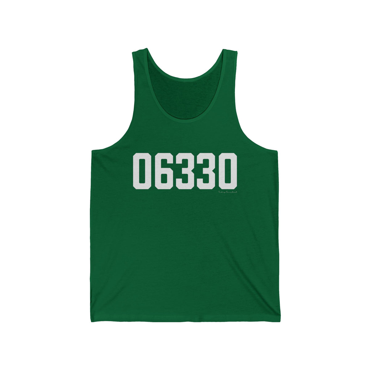 06330 Sprague CT Zip Code Unisex Jersey Tank Top