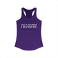 Just a kid from Cranbury Women's Ideal Racerback Tank Top