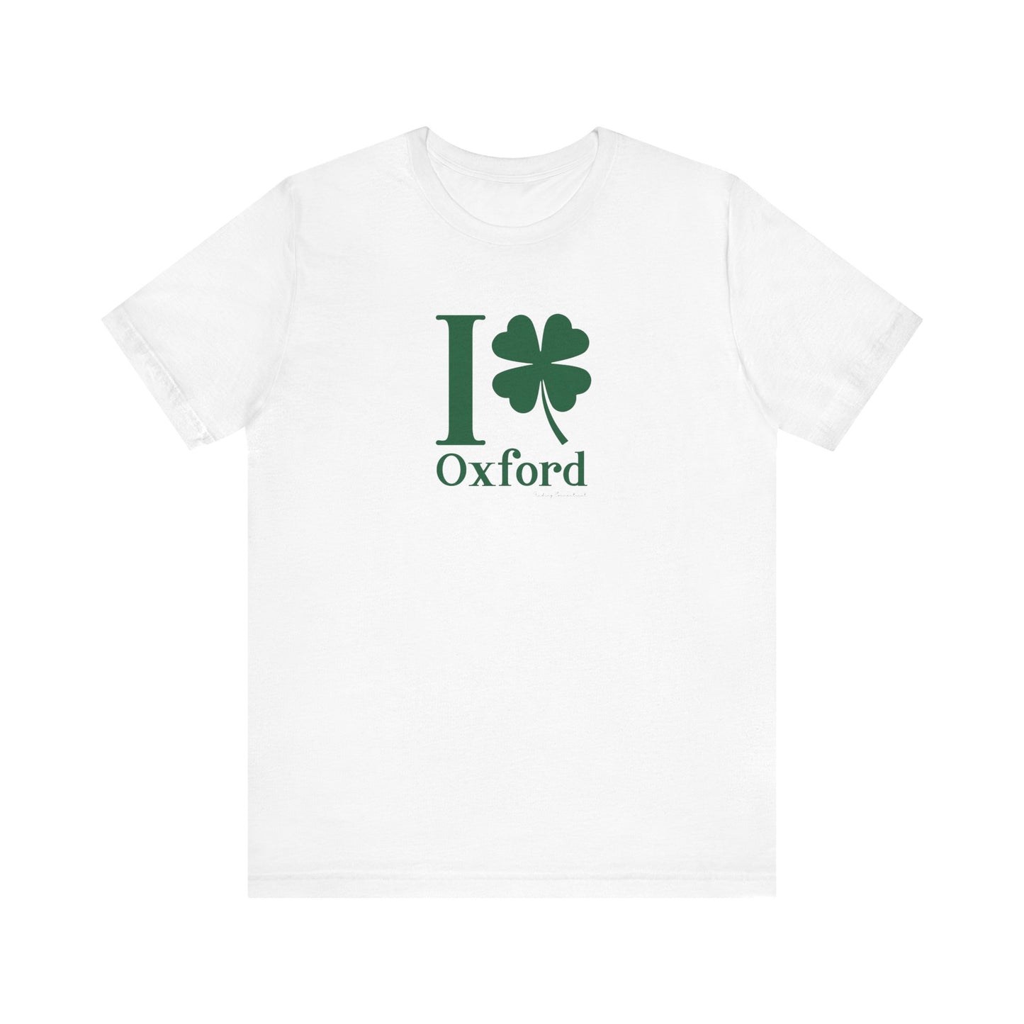 I Clover Oxford Unisex Jersey Short Sleeve T-Shirt