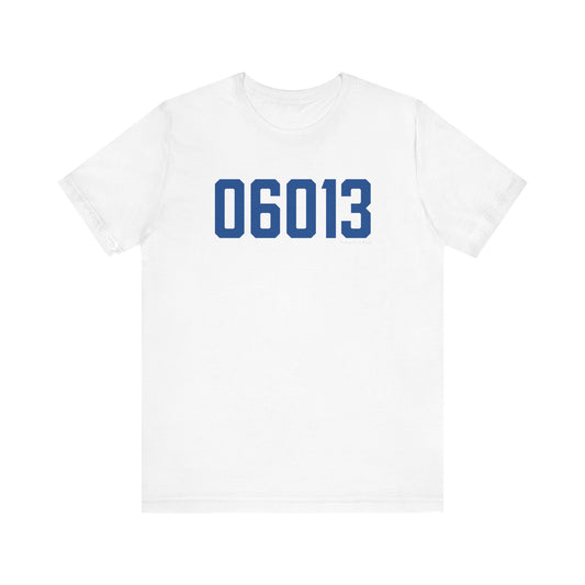 06013 Burlington Connecticut Zip Code Unisex Jersey Short Sleeve T-Shirt