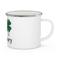 I Clover Woodbury Enamel Camping Mug