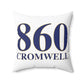 860 Cromwell Spun Polyester Square Pillow