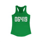 06419 Killingworth CT Zip Code Women's Ideal Racerback Tank Top