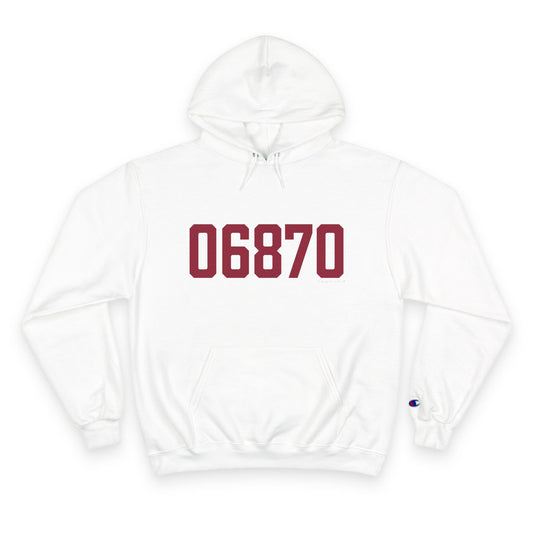 06870 - Greenwich Connecticut Zip Code Champion Hoodie