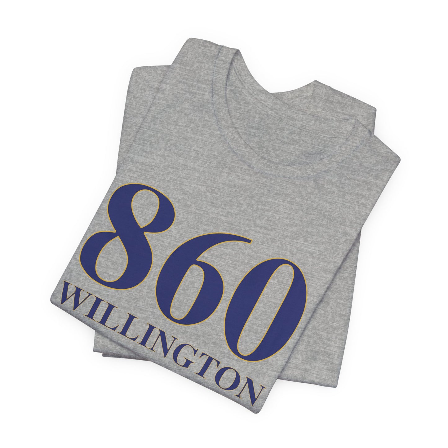 860 Willington Unisex Jersey Short Sleeve T-Shirt