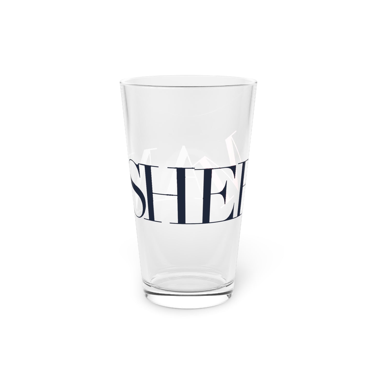 41 Tilt Sherman Pint Glass, 16oz