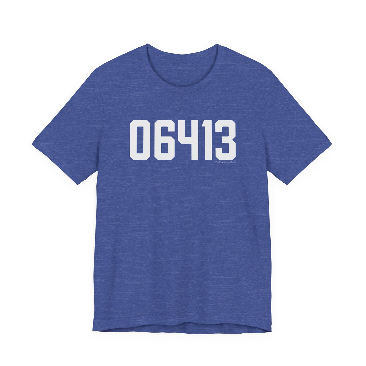 06413 Clinton CT Zip Code Unisex Jersey Short Sleeve T-Shirt
