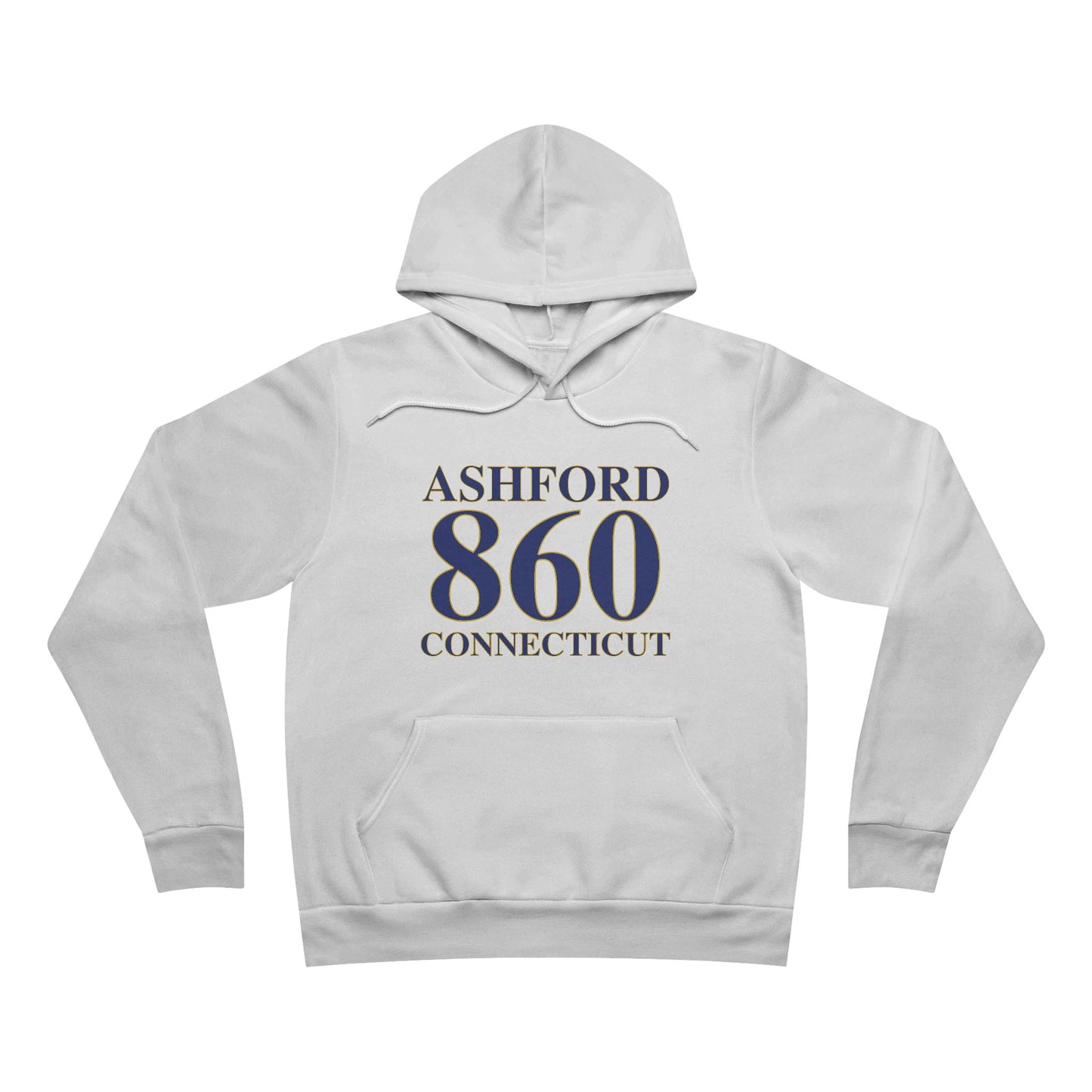 Ashford 860 Connecticut Unisex Sponge Fleece Pullover Hoodie